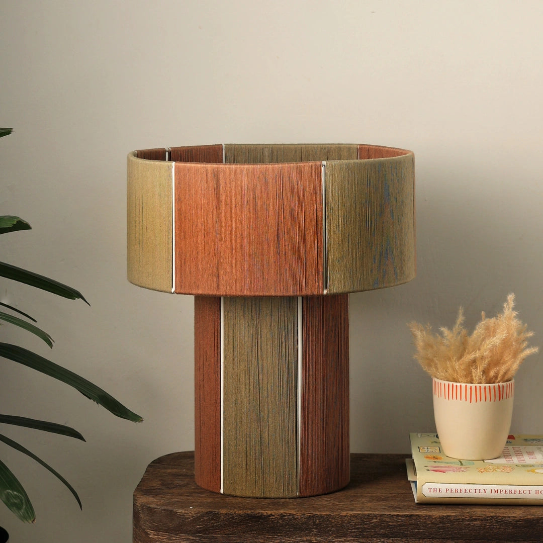 Colorful threading Table Lamp | Scandinavian design lighting