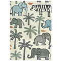 Wool Handtufted Carpet _ Tropical Trek