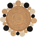 Dalhousie Hemp Handwoven_ Natural & Black