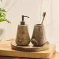 Reen Brown Dispenser Set