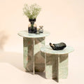 Norge Marble Side Table - Pista