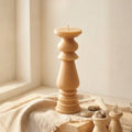 Modern - Pillar Candle - Oatmeal - Non Scented