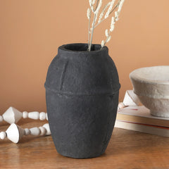 Decorative Home decor Paper Mache Vase placed on a table