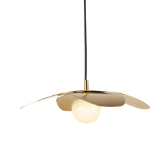 Close look of Flower Sculptural Petal Pendant Lamp