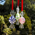 Christmas Ornaments ~ Pastel Toffees ~ set of 3