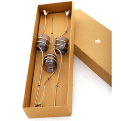 Unique decorative Calla Lily Garden Sticks placed in a box