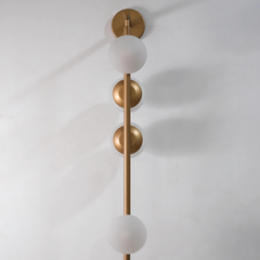 Industrial Garage Wall Lamp – minimalist industrial chic wall fixture on white wall