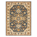 Wool Handtufted Carpet _ Navy Nouveau