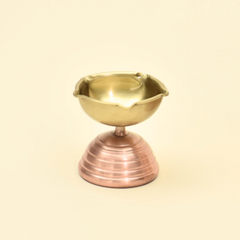 Small Brass & Copper Diya for pooja essentials