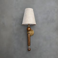 CWS234 Brass Wood Harmony Wall Sconce