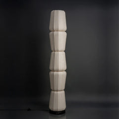 Tall Totem Floor Lamp full view showing its stacked rounded modules in a vertical totem form
