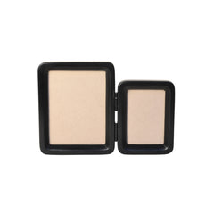 Tandem Photo Frame with a black case body on a white background