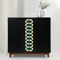 Tartan Double Door Cabinet