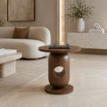 Anthill Table | Handcrafted Teakwood Side Table