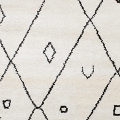 Bamboo Silk HandKnotted Carpet_Classic Diamond