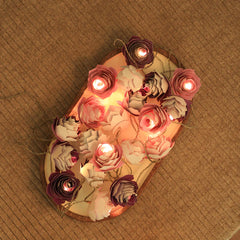 Lush Bloom String Lights made of paper perfect for festive