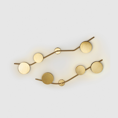 Lino Wall Lamp showing 2 different sizes in wall lights