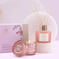 Illume - Candle Gift Set - Peach - Tuberose & Orchid - Set of 2