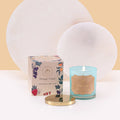 Illume Midi - Lid Jar Candle - Aqua - Orange Cassis - Set of 2