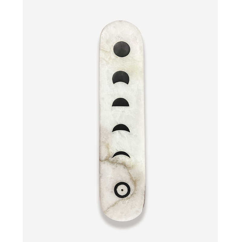 Handcrafted Incense Holder in White Alabster