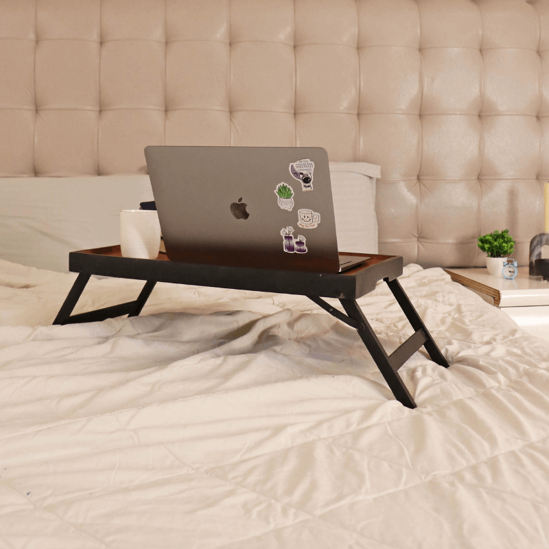 Acacia Foldable Bed Table