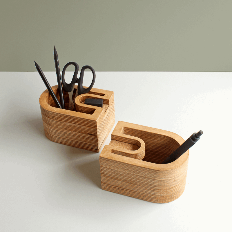 Arch-in-arch Pen Stand