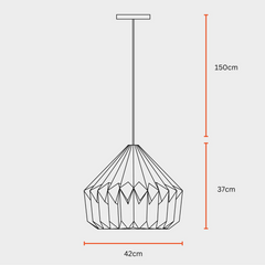 Pendant Lamp / Hanging Light product dimensions