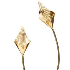 Gold lily stems-shaped design for Calla Lily Bowl