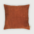 Luna Burnt Orange Velvet Cushion Cover