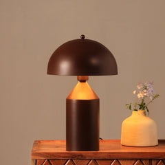 Cone Pagen table lamp Brown Color