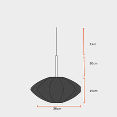 Tokyo Georgette Pendant Lamp Dimensions & Technical Specs