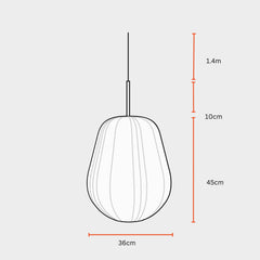 Measure dimensions of internal metal frame and shade to hold the shape