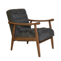 Rhea Bouclé Armchair - Grey