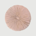 Cuddle Baby Pink Velvet  Round Cushion