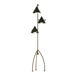 Tall standing lamp, can be styled in any corner of the room
