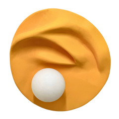 Modern Folds Wall Sconce Light in Yellow Color