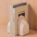 Arch Travertine Bookend - Set of 2