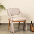 Sirocco Upholstered Teakwood Dining Chair
