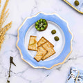 Victorian Plate Sky Blue (Set of 2)