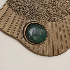Rivel Wall Mirror in brass and stone