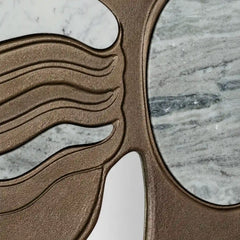 Travos Wall Decor, layered brass design