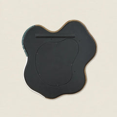 Sorrel Wall Mirror, metal and marble decorative mirror