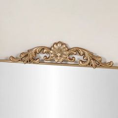 Marcel Mirror with ornamental crowned top