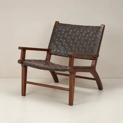 Hermes Lounge Chair, oak with open frame