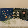 Chrome & Cherry | Vase & Candle Gift Set