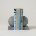 Monolith Concrete Bookends - Grey