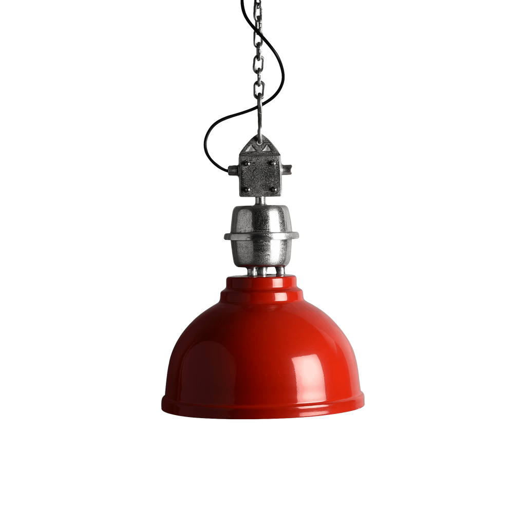 Bernard Red Industrial Lamp
