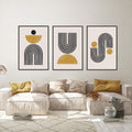 Mid Century Set of 3