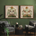 Terraria Palmas – Tropical Wall Art Prints (Set of 2)