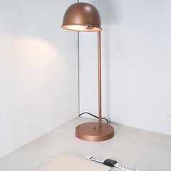 Study Task Table Lamp, iron material with copper finish